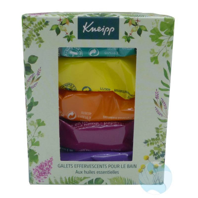 Lots de 5 galets de bain Kneipp
