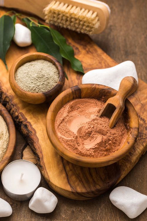 Bols d’argile rouge